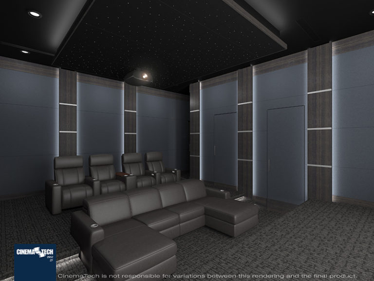 Modern Theater Seating Layout